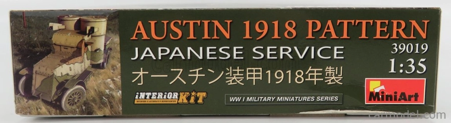 Miniart Austin Pattern Military Tank Japanese Service 1918 1:35 /