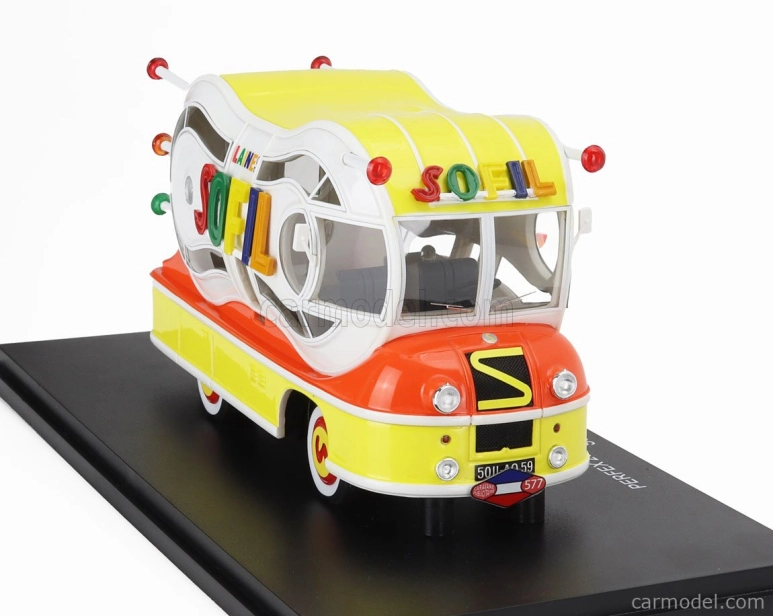 Perfex Renault Truck 2.5t Sofil Tdf 1952 1:43 Žlutá Červená