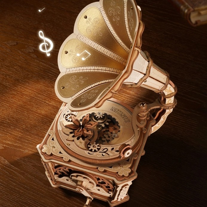 RoboTime 3D skládačka Diva Gramophone