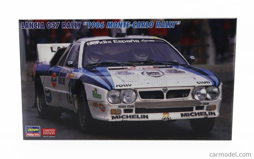 Hasegawa Lancia 037 N 12 Rally Montecarlo 1986 S.servia' - J.sabater 1:24 /