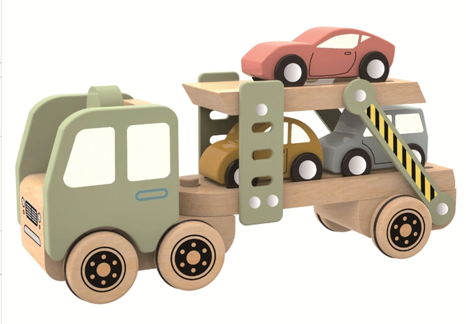 2Kids Toys Dřevěný autopřepravník