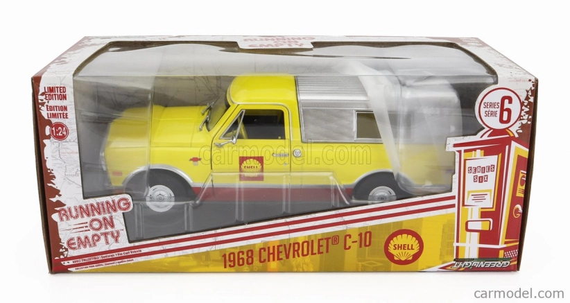 Greenlight Chevrolet C-10 Pick-up Shell 1968 1:24 Žluté Stříbro