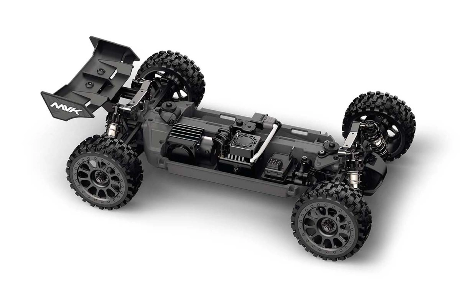 Buggy QByte XB Pro 1/12 – fluorescenční zelená
