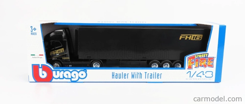 Bburago Volvo FH16 Globetrotter 750 XXL 1:43 Volvo