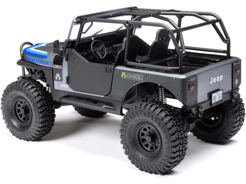 RC auto Axial SCX10 III Jeep CJ-7 1:10 4WD RTR, červená