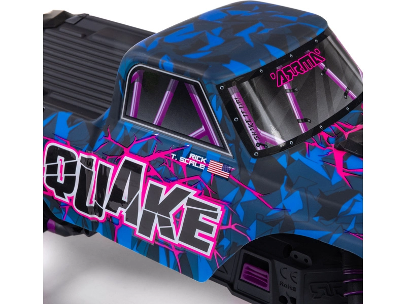 RC auto Arrma Quake 223S BLX 2WD 1:10 RTR, červené