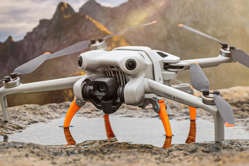 DJI Mini 4 Pro – skladací podvozok (pavúčí štýl)