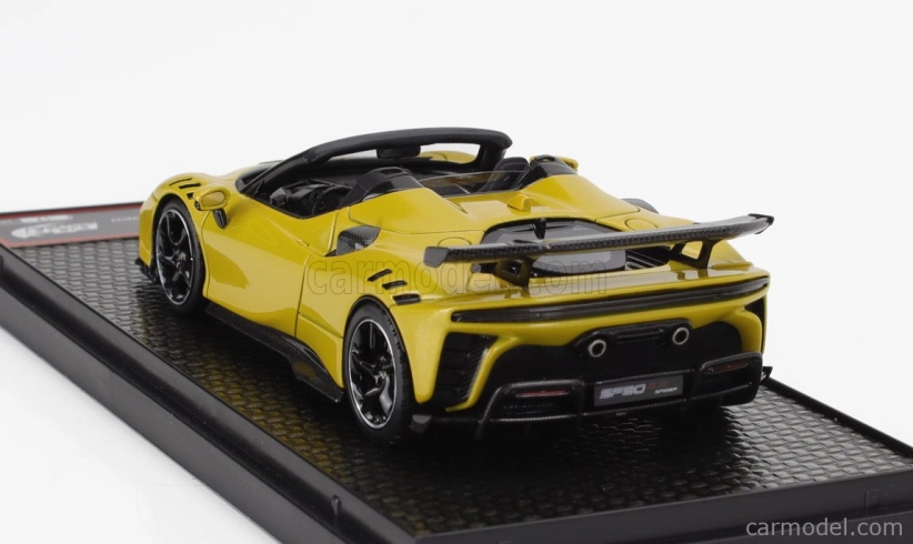 Bbr-models Ferrari Sf90 Xx Stradale Spider 2024 1:43 Giallo Montecarlo - žltá s čiernou