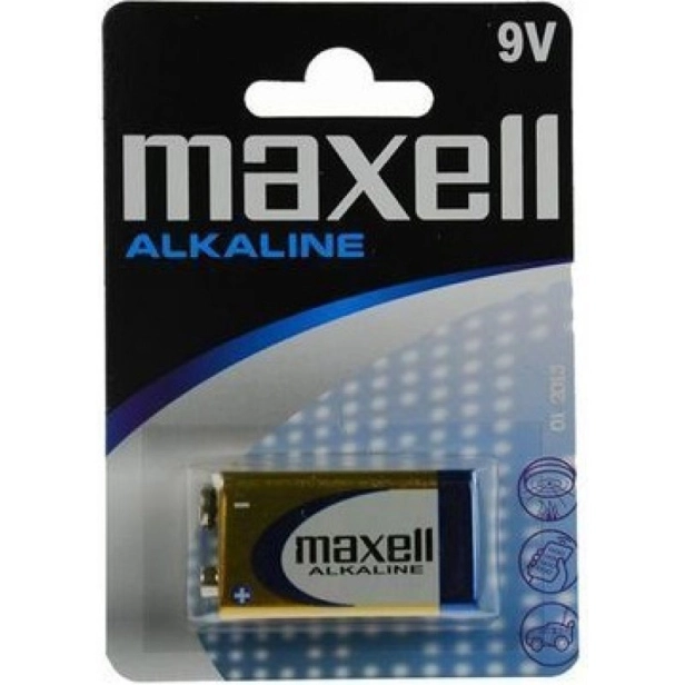 Siva MAXELL 9 V Alkaline, balenie 1 ks