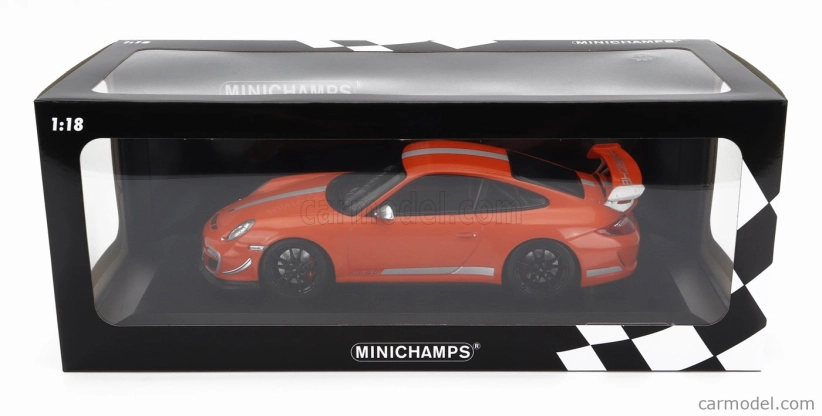 Minichamps Porsche 911 997-2 Gt3 Rs 4.0 Coupe 2011 1:18 Orange