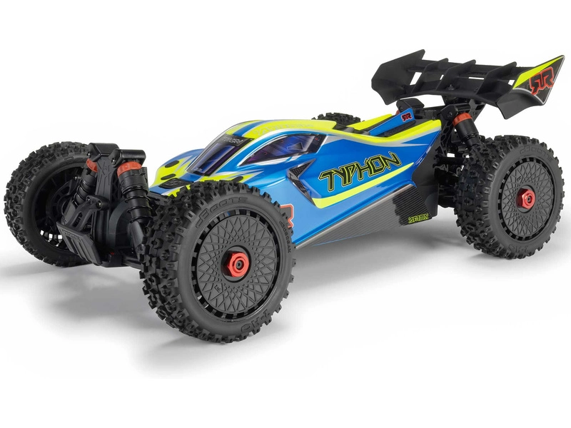 RC auto Arrma Typhon Mega 665 1:8 4WD RTR, červená
