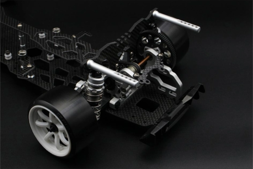 BM Racing DRR01-V2 drift podvozek - poškozená krabice