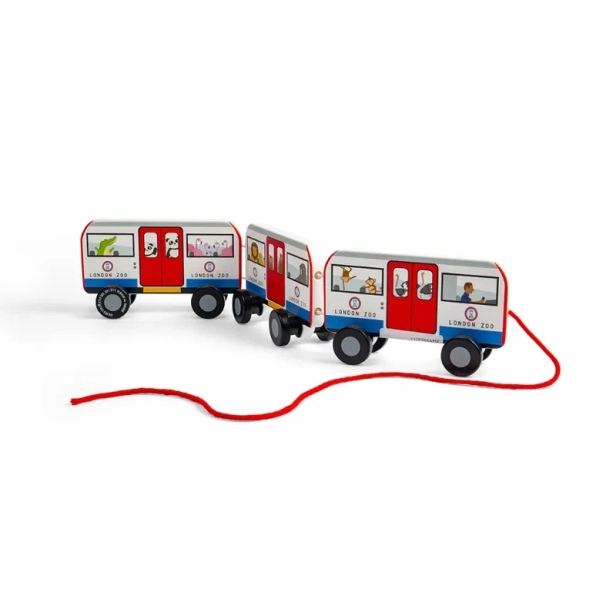 Bigjigs Toys Hračka na ťahanie Londýnske metro
