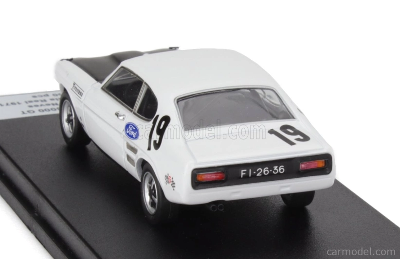 Trofeu Ford england Capri 3000 Gt Winner Gr.1 Rally Vila Real 1971 Ernesto Neves 1:43 Bílá Černá