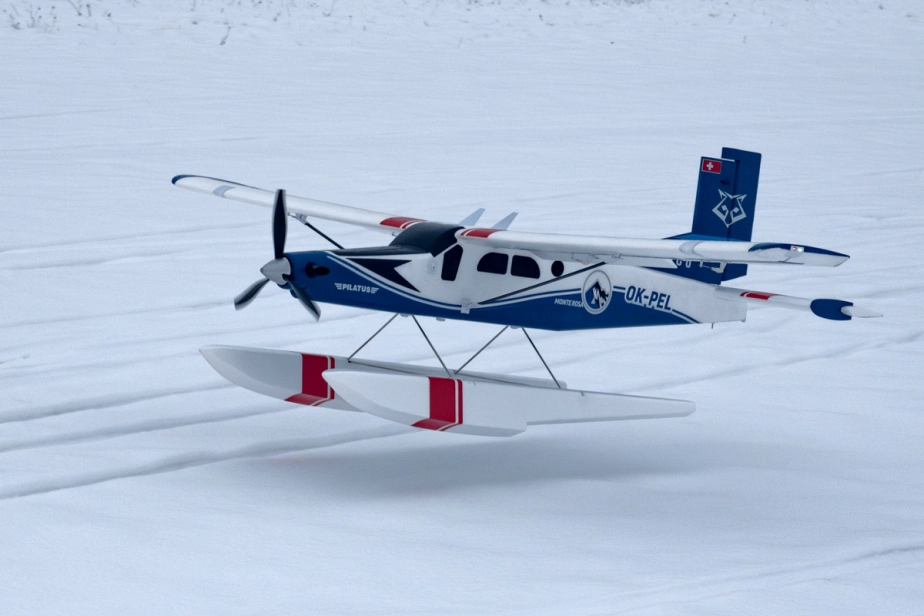 KAVAN Pilatus PC-6 Porter 1500 mm ARF – červená