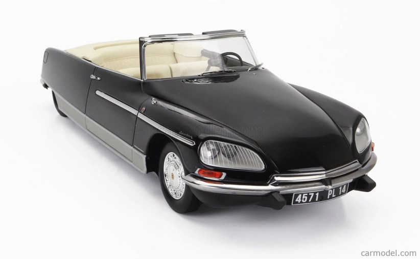 Norev Citroen Ds21 Palm Beach Cabriolet 1968 1:18 Black