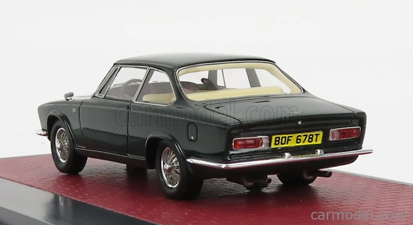 Modely v mierke Matrix Jaguar S-type Frua 1966 1:43 Tmavo zelená