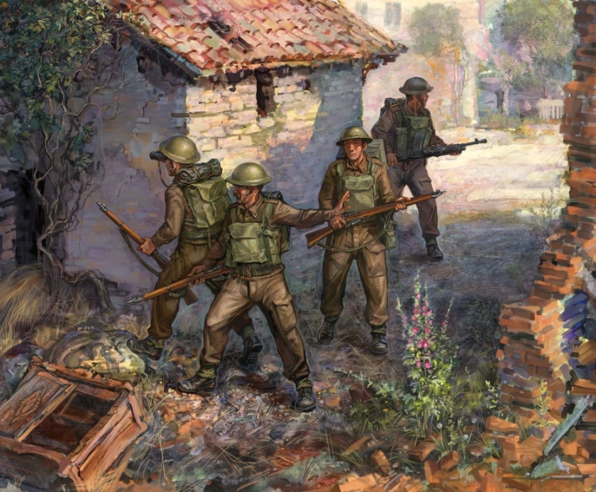 Zvezda figurky British Recon Team (1:72)