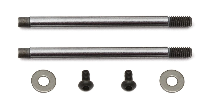 Chromové pístnice tlumičů 3x23 mm, 2 ks.