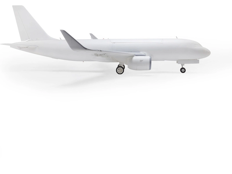 RC letadlo E-flite Airbus A320neo EDF AS3X+ SAFE Select BNF Basic, bílá