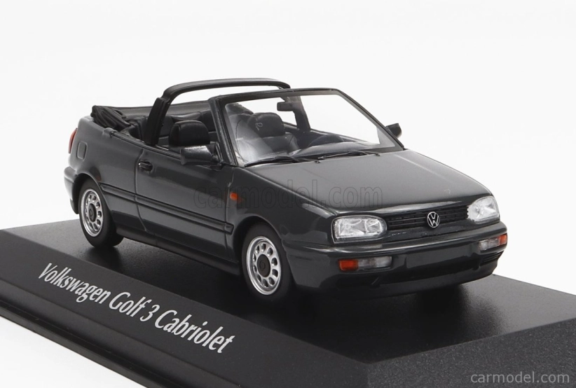 Minichamps Volkswagen Golf Iii Cabriolet 1997 1:43 Grey Met