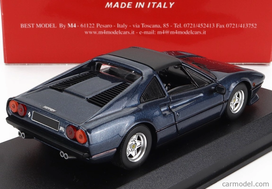 Najlepší model Ferrari 308 Gts 1982 1:43 Blue