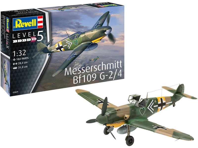 Revell Messerschmitt Bf109 G-2/4 (1:32) (súprava)