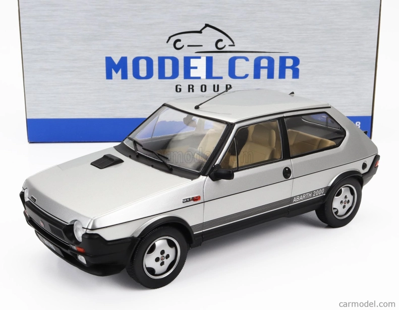 Mcg Fiat Ritmo Abarth 125tc 1980 1:18 Strieborný