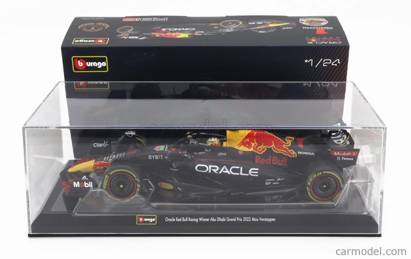 Bburago Red bull F1 Rb18 Team Oracle Red Bull Racing N 1 1:24, tmavomodrá