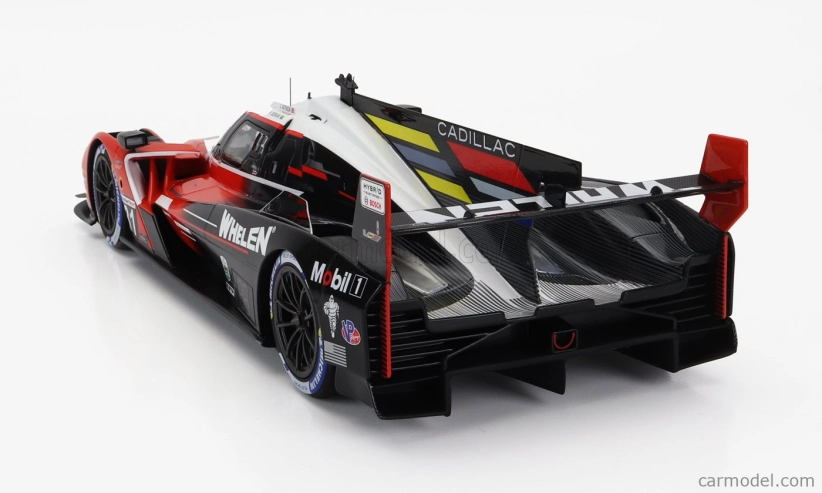 Truescale Cadillac V-lmdh 5.5l V8 Team Whelen Engineering Racing N 31 12h Sebring 2023 Jack Aitken - Pipo Derani - Alexander Sims 1:18 Červená Černá Bílá