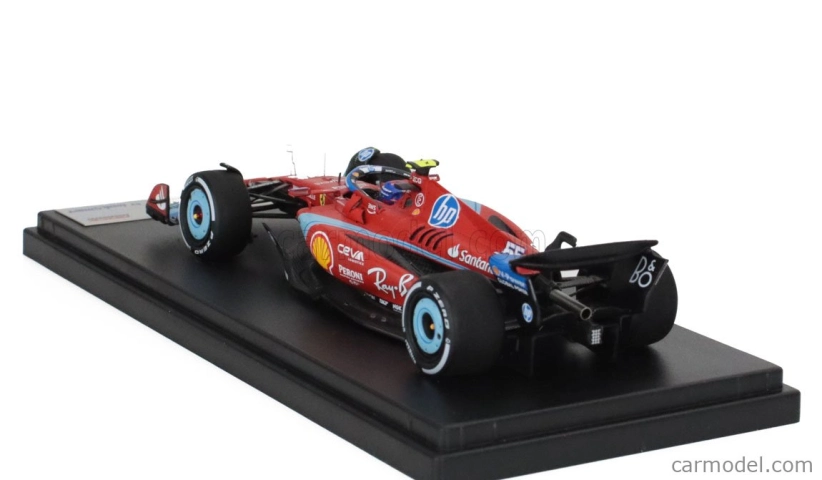 Looksmart Ferrari F1 Sf-24 Team Scuderia Ferrari N 55 5th Miami Gp 2024 Carlos Sainz 1:43 Červená Černá Světle Modrá