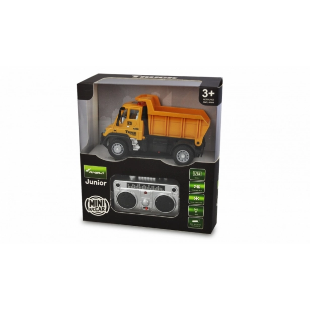 RC sklápacie auto Mini Truck, oranžové