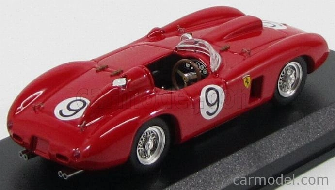 Art-model Ferrari 290mm Spider N 9 Gp Spa 1957 M.gregory 1:43 Červená