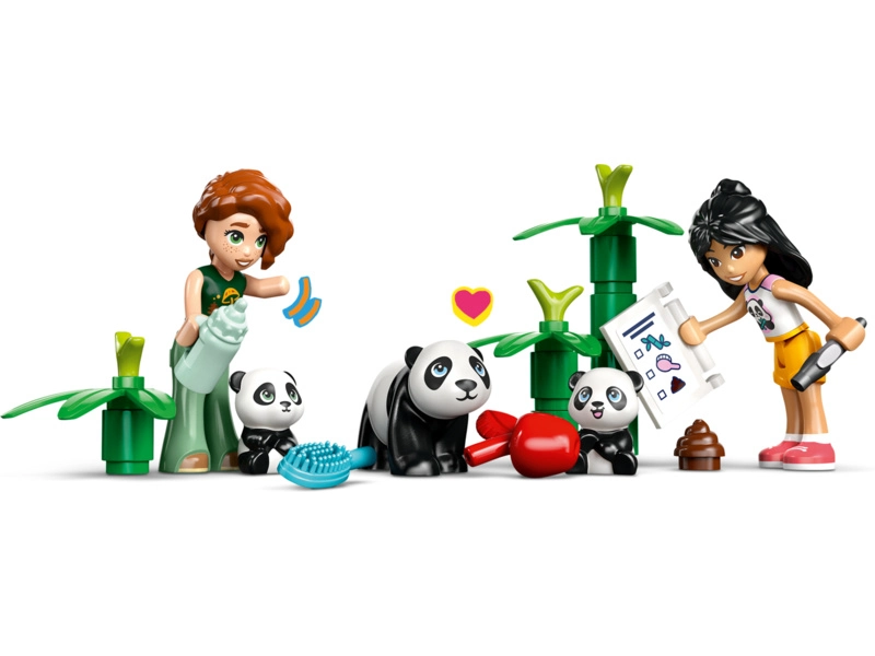 LEGO Friends - Starostlivosť o zvieratá v záchrannej stanici pre pandy