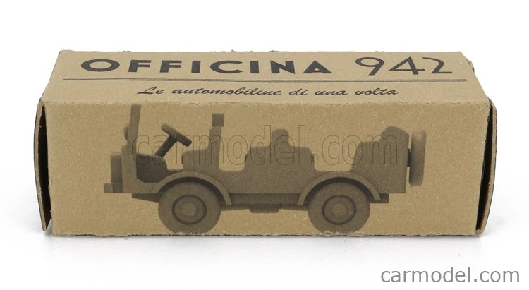 Officina-942 Om fiat Autocarretta 36dmp 1936 1:76 Vojenská zelená