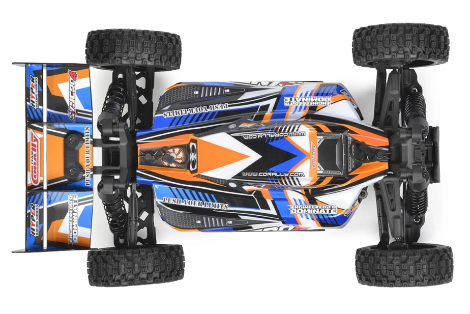 SYNCRO-4 - BUGGY 4WD 3-4S Brushless - RTR - 2026 oranžová
