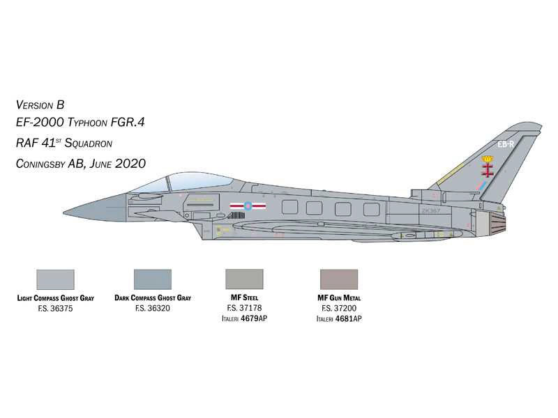 Italeri Eurofighter Typhoon EF-2000 „In R.A.F. Service“ (1:72)