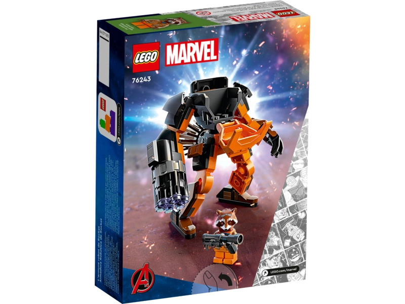 LEGO Marvel - Raketa v robotickom brnení