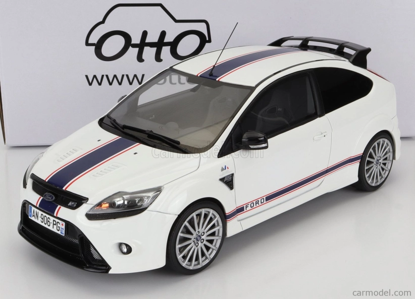 Otto-mobile Ford england Focus Rs Mkii 2010 - 24h Le Mans Tribute 1:18 Biela Čierna