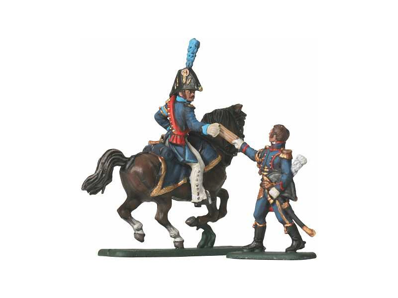 Zvezda figúrky – French Napoleonic HQ Staff (1:72)