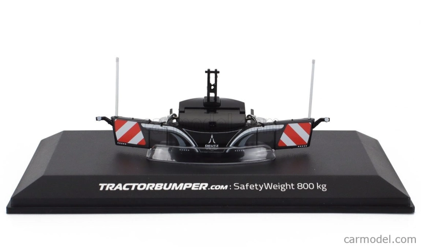 Univerzálne hobby príslušenstvo Nárazník na traktor pre Deutz-fahr - bezpečnostná hmotnosť 800 kg. 1:32 čierna