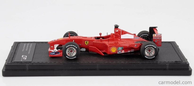 Gp-replicas Ferrari F1 F2000 N 4 Winner German Hockenheim Gp 2000 Rubens Barrichello 1:43 Červená Bílá