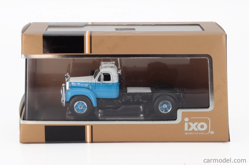 Ixo-models Mack B 61 Tractor Truck 2-assi 1:64 Light Blue White