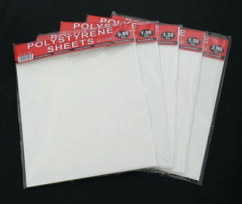 131/525 Plastikové desky 0.6mm (2ks, 220x190mm)