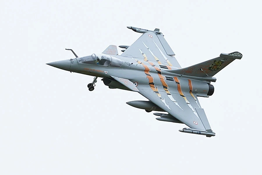 Rafale EDF 64mm PNP Zelená