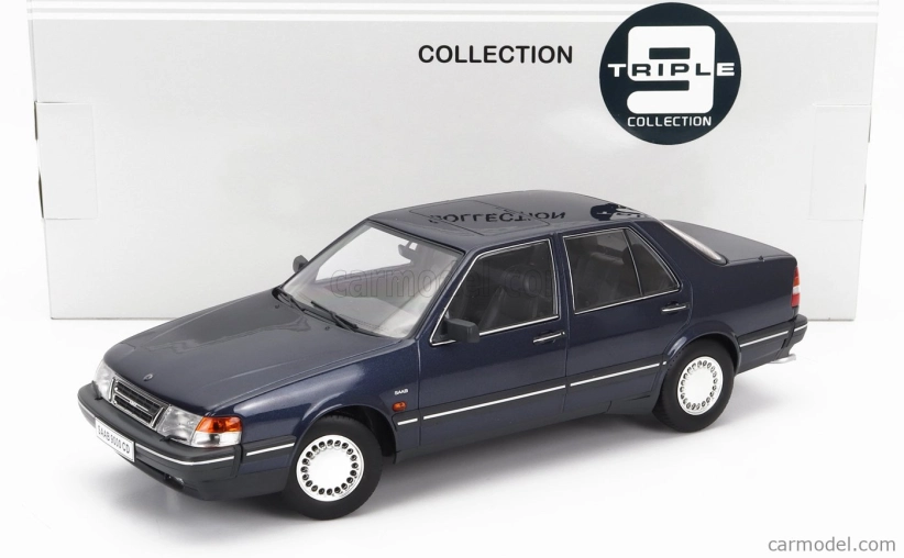 Triple9 Saab 9000 Cd Turbo 1990 1:18 Tmavě Modrá