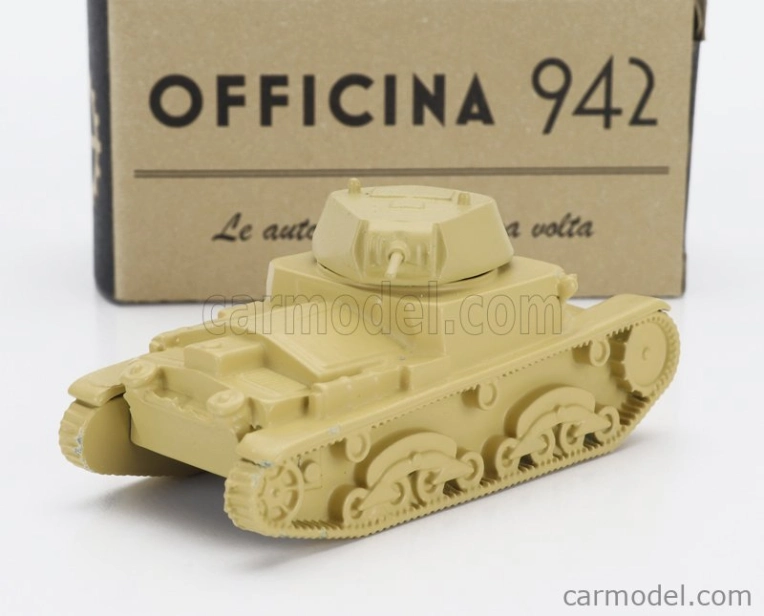 Officina-942 Fiat Ansaldo Tank M13/40 Carro Armato 1940 1:76 Vojenský Písek