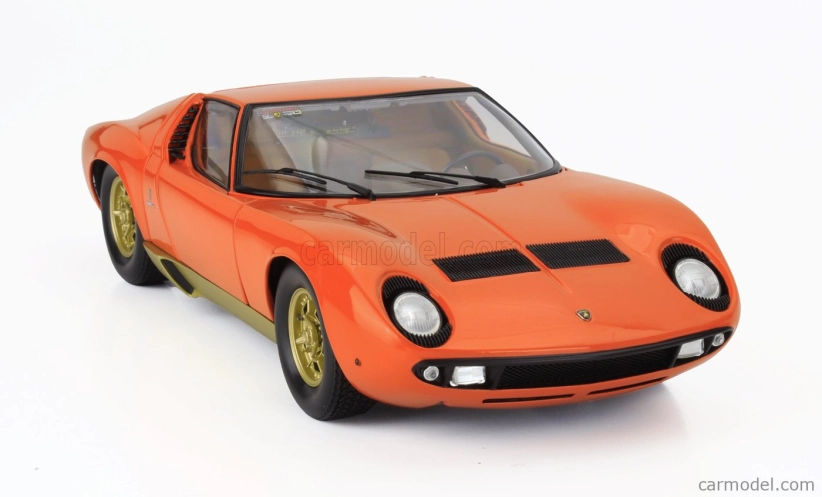 Kyosho Lamborghini Miura P400 1968 1:18 Orange Gold
