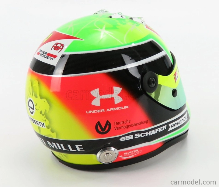 Mini helmet Schuberth helma F2 Dallara Team Prema Racing N 20 1:2