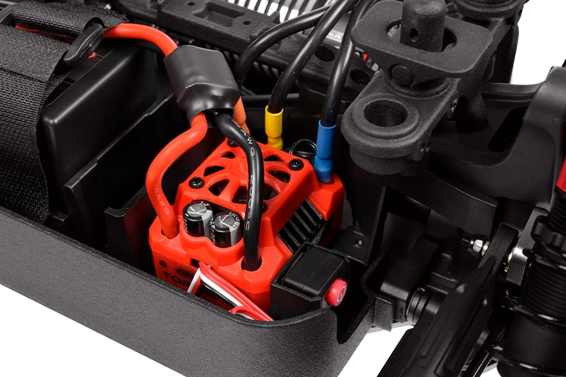 RC auto KAGAMA-4 Monster Truck 4WD 3-4S RTR, červená